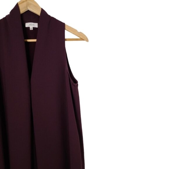 ARITZIA WILFRED Monge Burgundy Dress Women's Size XXS - Picture 5 of 16